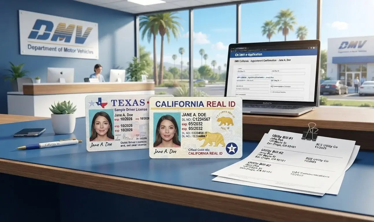 كيفية نقل رخصة القيادة من ولاية أخرى إلى ولاية كاليفورنيا 2026 | الدليل الرسمي