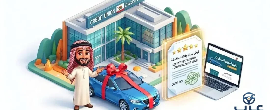 قروض السيارات من الاتحادات الائتمانية بكاليفورنيا 2026: أفضل Credit Unions لتمويل الجالية العربية