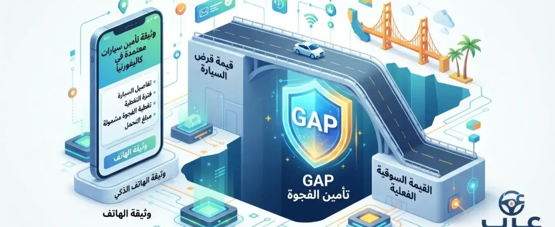 ما هو تأمين الجاب (GAP Insurance) في كاليفورنيا؟ وهل تحتاجه 2026